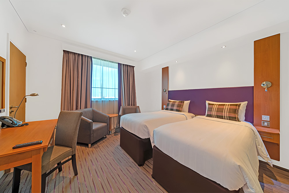 a comfortable stay at premier inn