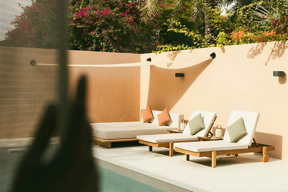 a private villa at melia desert palm