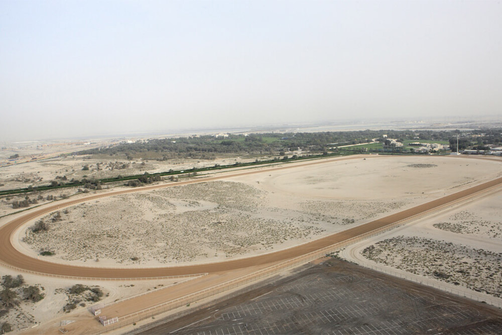 Camel racing track