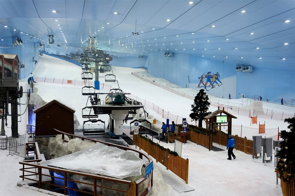 Ski Dubai at Mall of the Emirates