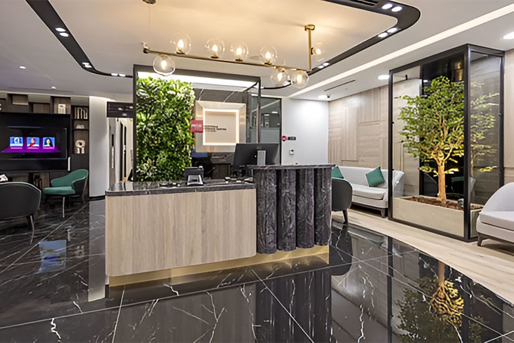 An interior view of Medcare Medical Centre 
