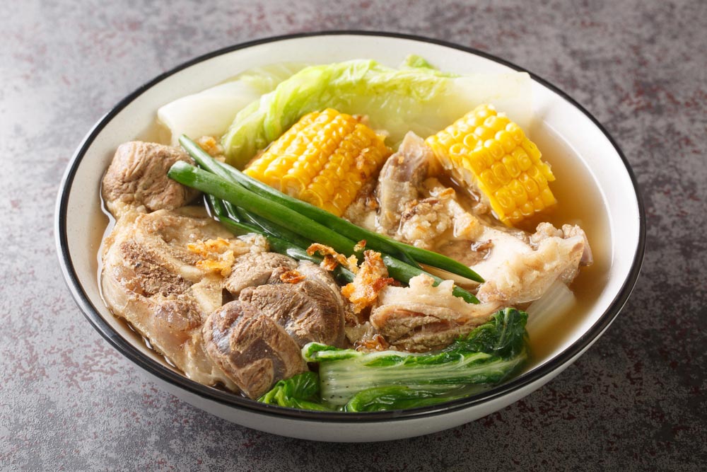 Bulalo served at a Dubai restaurant