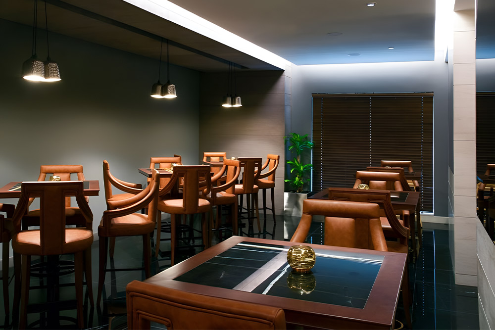 An ambience of Bukhara Restaurant