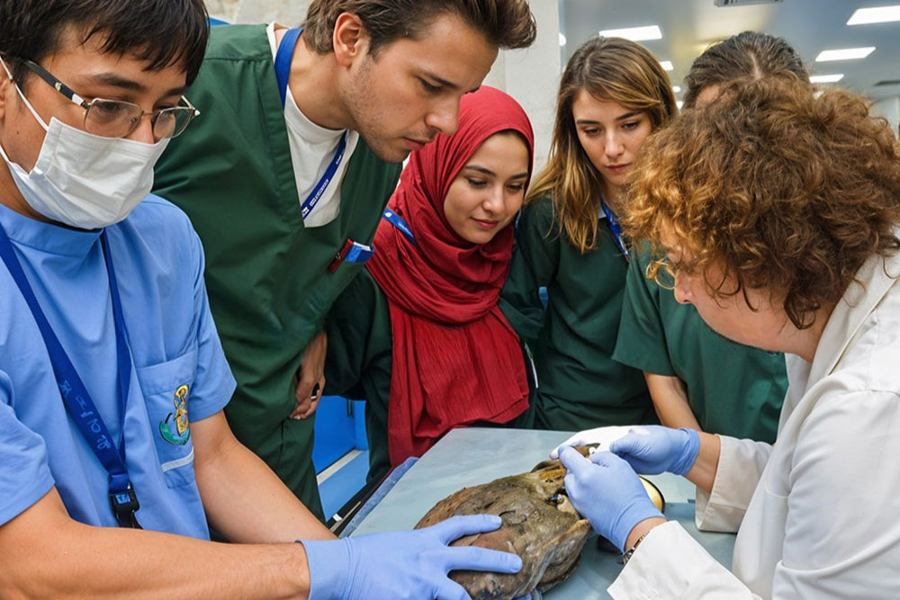 internship and training at Abu Dhabi Falcon Hospital​ 