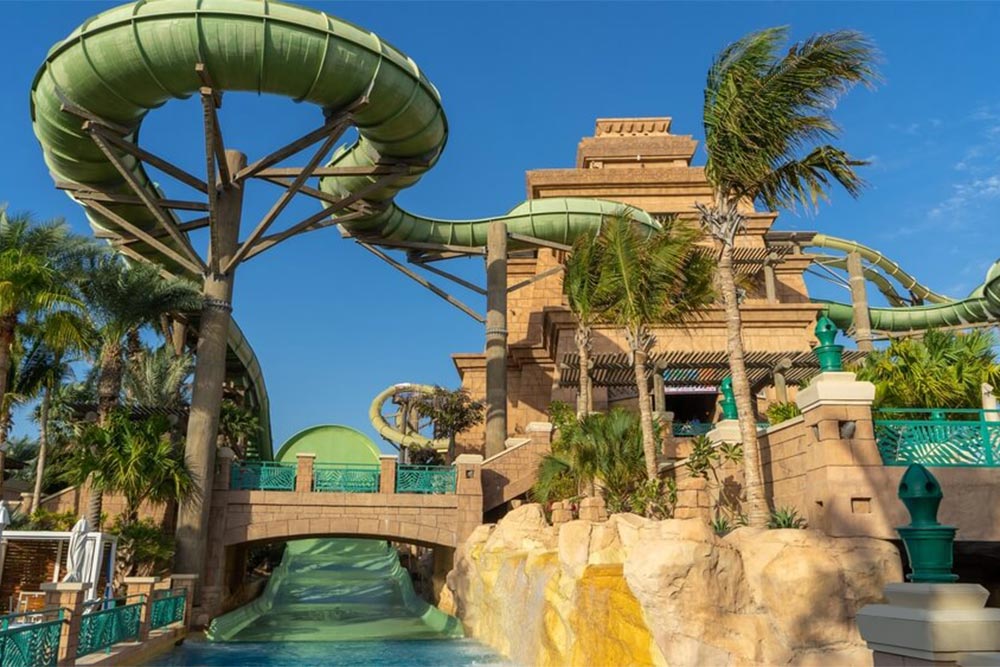 Aquaventure water slides