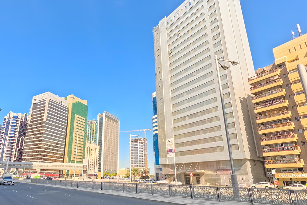 Corniche Road is one of the best areas to rent studios in abu dhabi