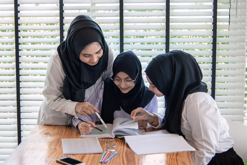 students in a school in bur dubai