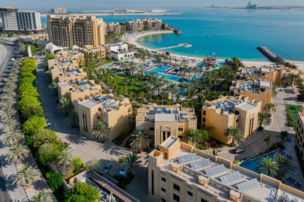 Al Marjan Island stands out among the UAE islands for its resort-style feel 