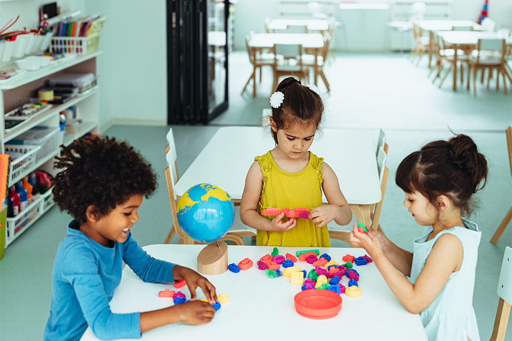 Children spending playful time at Miles of Smiles Nursery