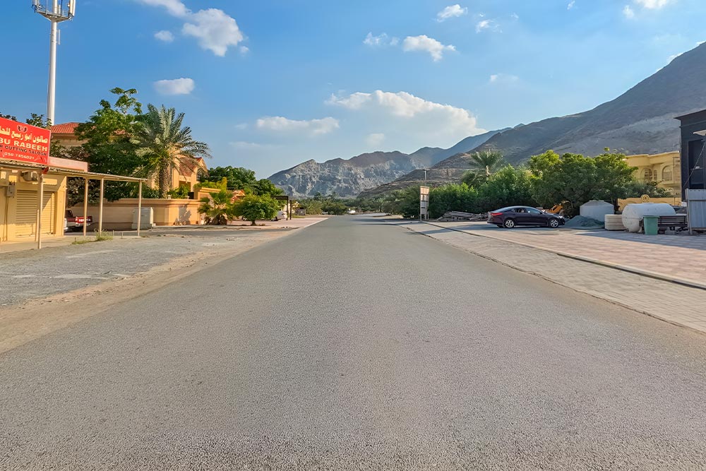 Landscape of Sharm, Fujairah 
