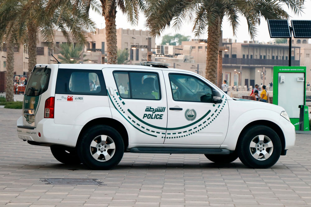 UAE police car