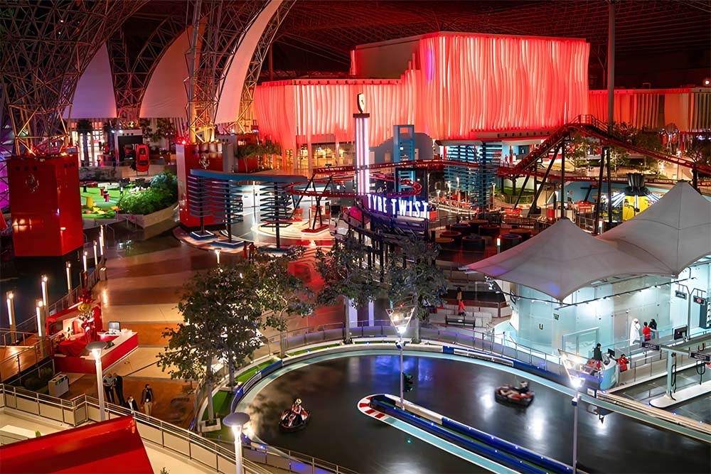 Interior View of Ferrari World 