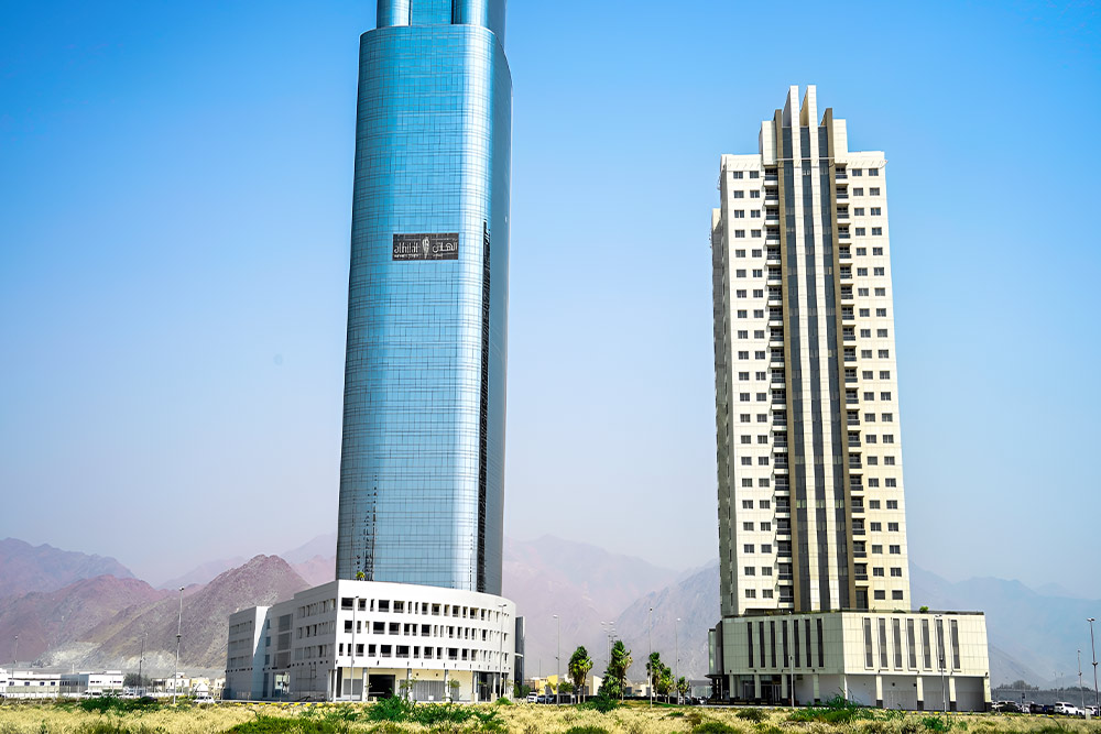 Skyscrapers in Dibba Al Fujairah