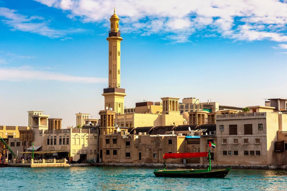 Bur Dubai is a traditional neighbourhood in Dubai 