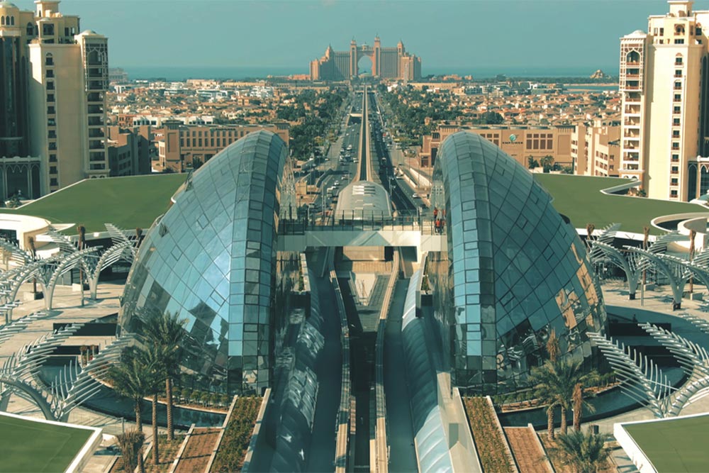 Nakheel Mall monorail station