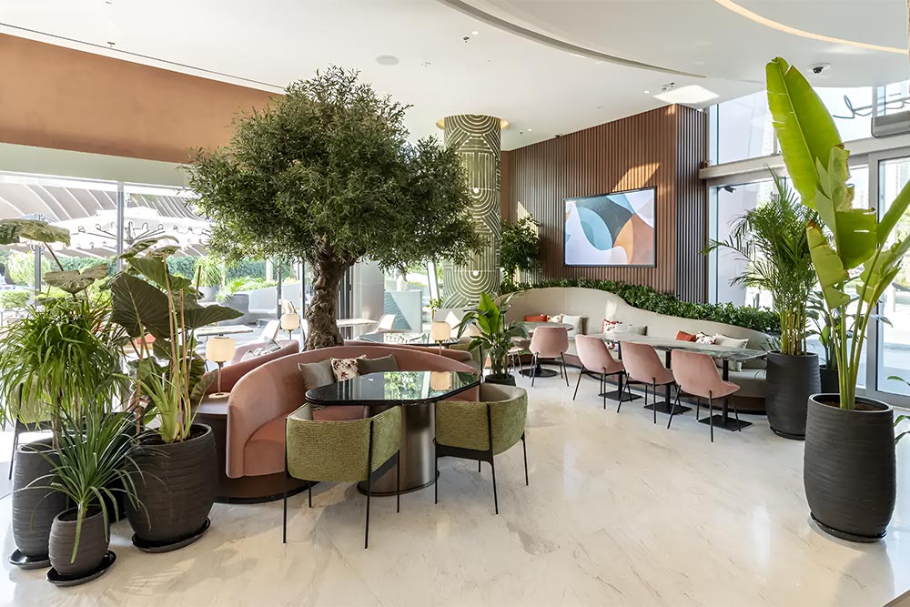 Uptown Social Cafe at Uptown Dubai