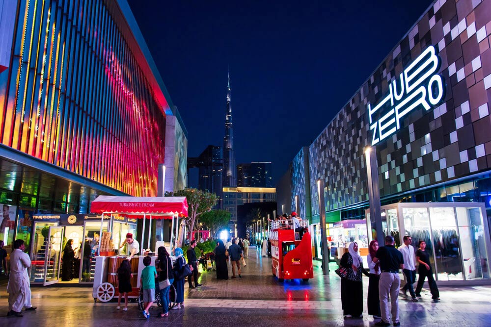 City Walk at night