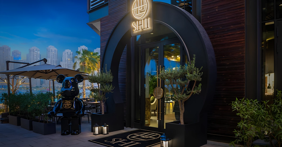 Shi restaurant in bluewaters island, Abu Dhabi 