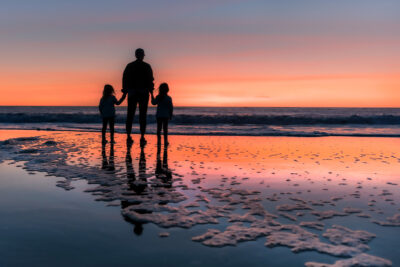 Dubai Night Beach