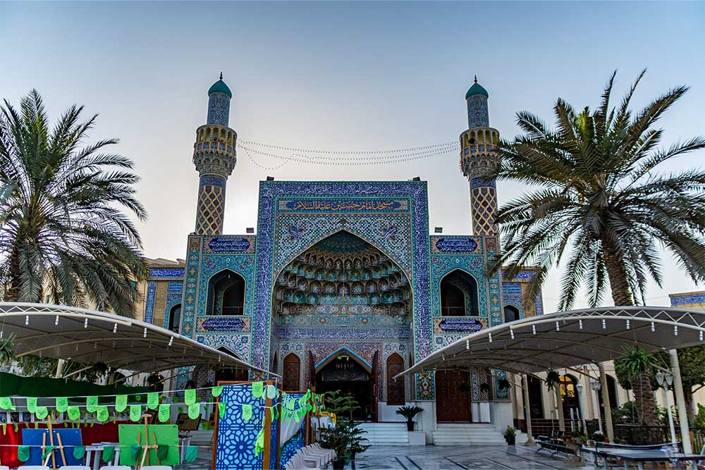 iranian mosque in Satwa Dubai