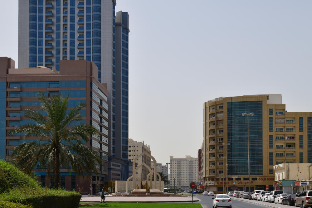 Residential buildings in Al Alia, Ajman
