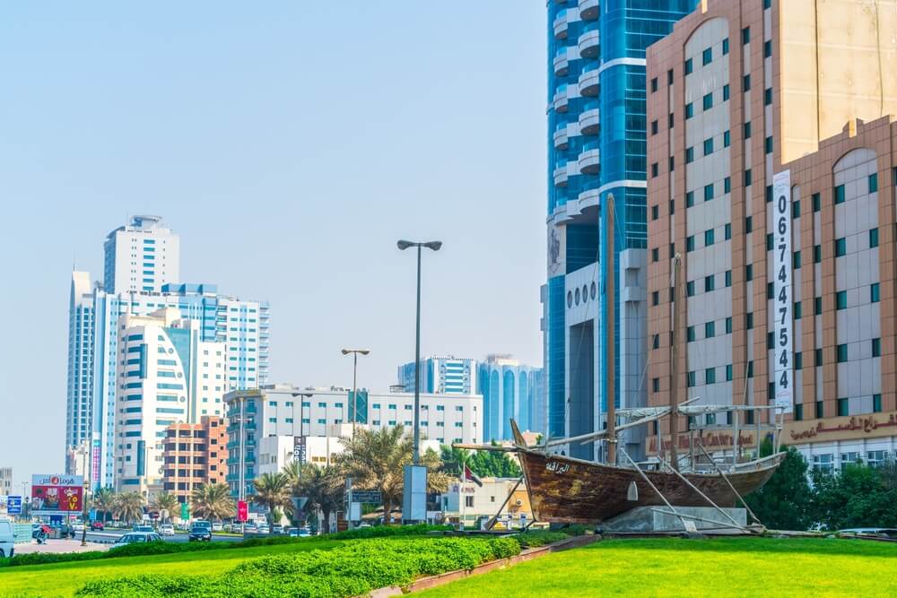 buildings in Ajman