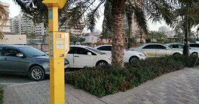 Pay for parking in Sharjah via the app