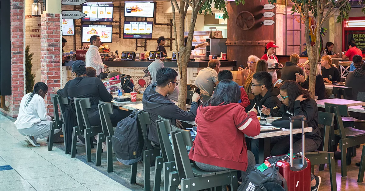 Crowded Restaurant