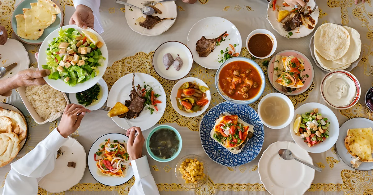 Delicious Food Served on a Table