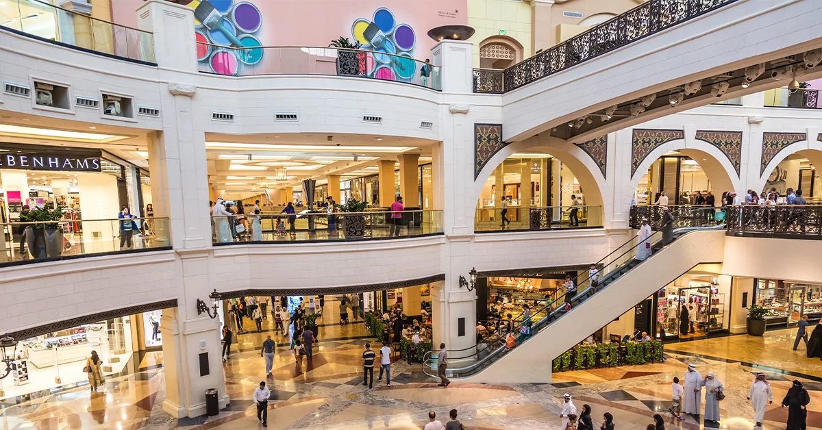 Grocery store in Al Barsha Mall