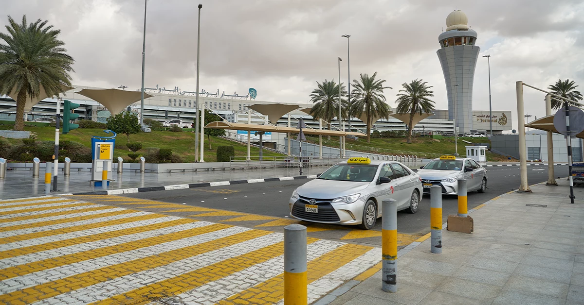 Taxis in Abu Dhabi