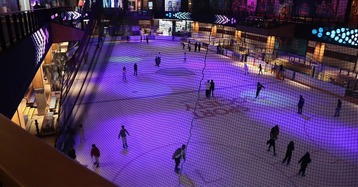 Ice rink in Sport Society Mirdif
