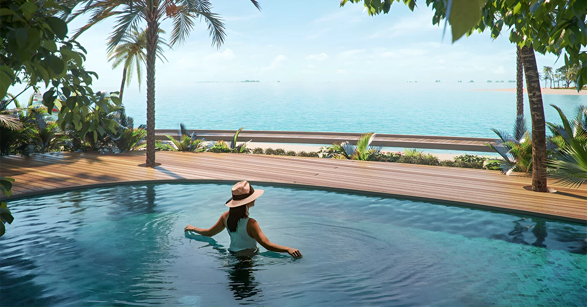 Private Pool at Ramhan Island villas