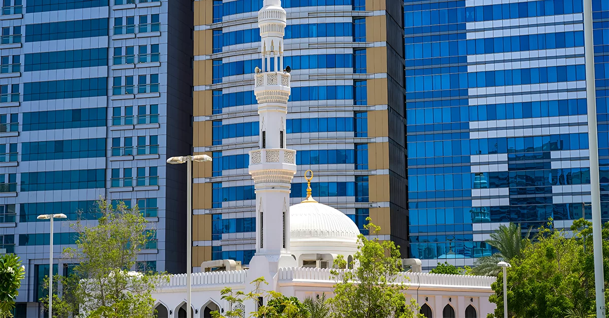 Mosque in Madinat Zayed