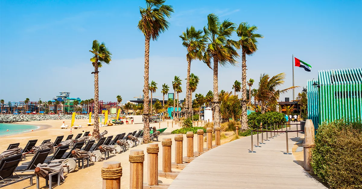 La Mer Beach in Jumeirah