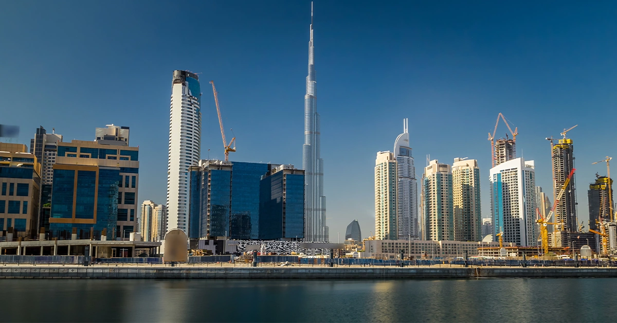 skyscrapers in business bay