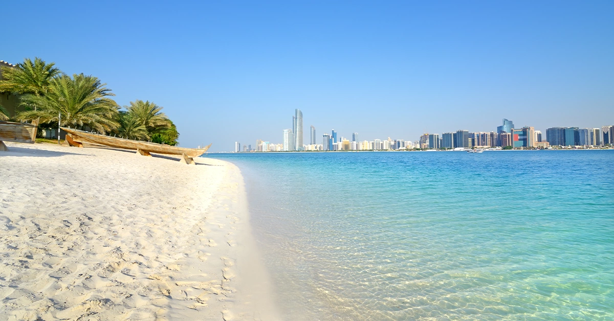 Beaches in Abu Dhabi 