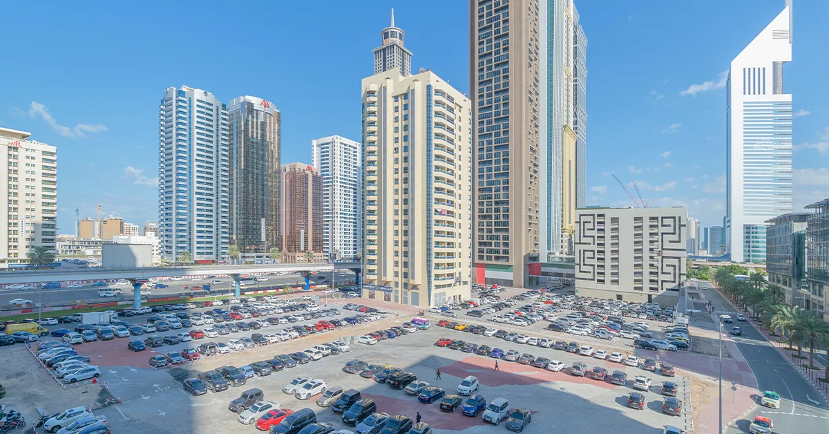 Car parking space for rent in Dubai