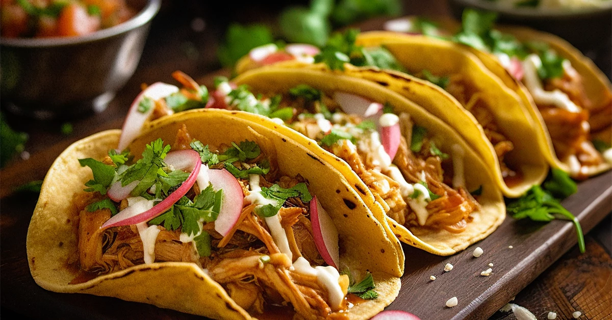 Tacos at HideOut Al Barari Restaurant