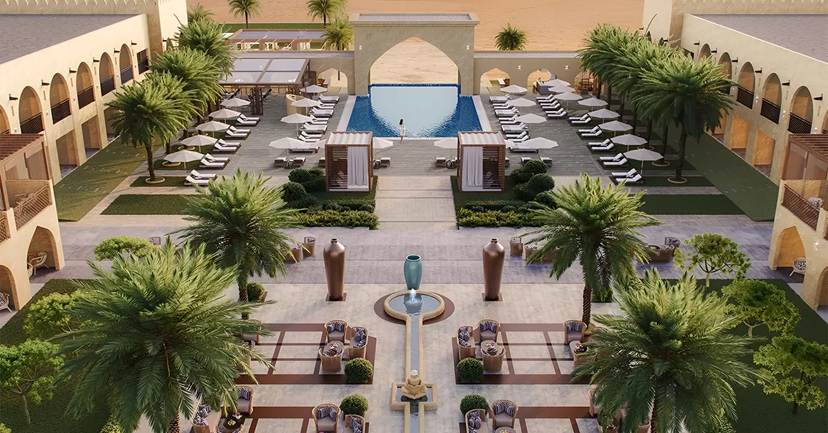 Aldhafra Resort in Madinat Zayed