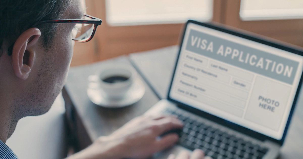 visa application form