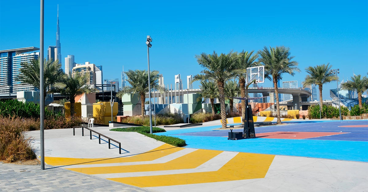 Playground at the block d3