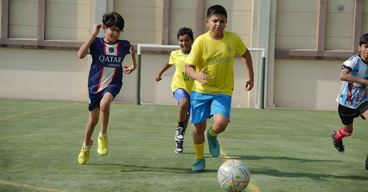 Sports ground in PACE International School