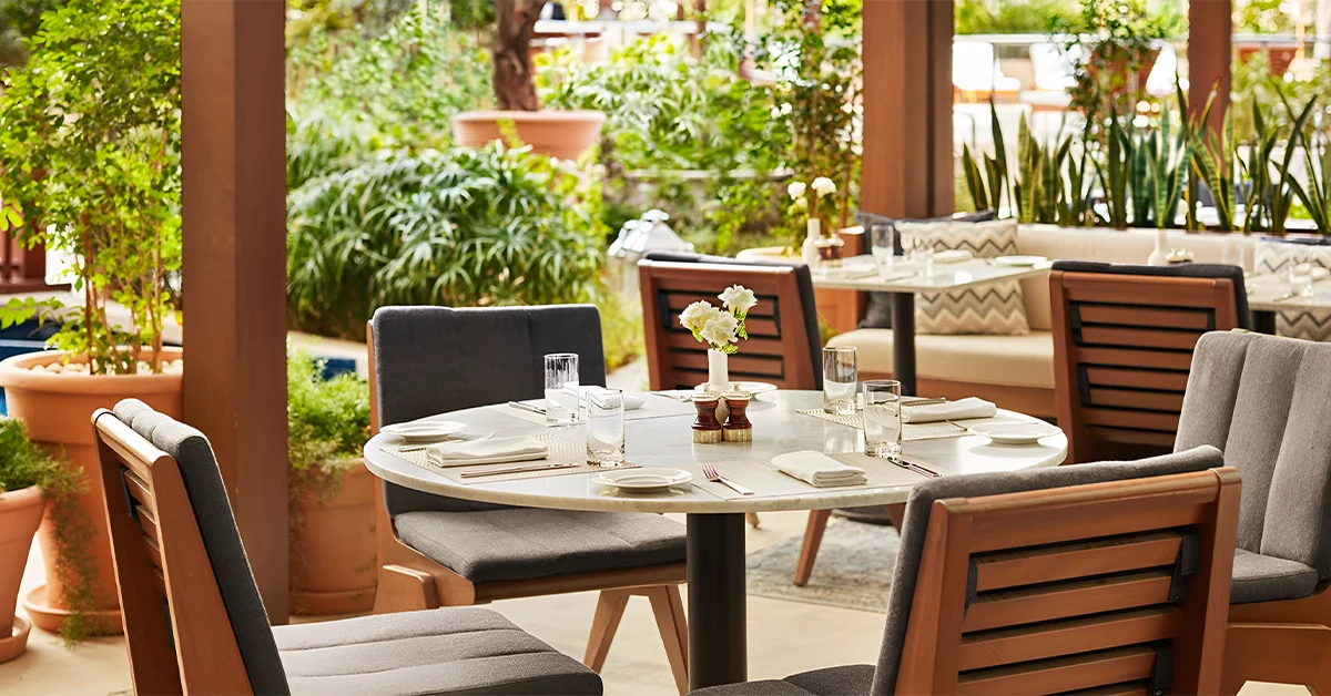 Alba Terrace is one of the best Al Bateen restaurants 