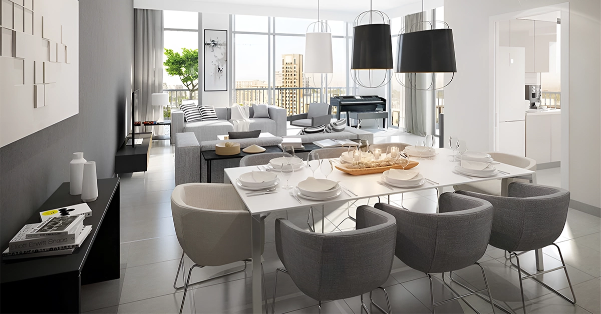Hayat Boulevard dining area
