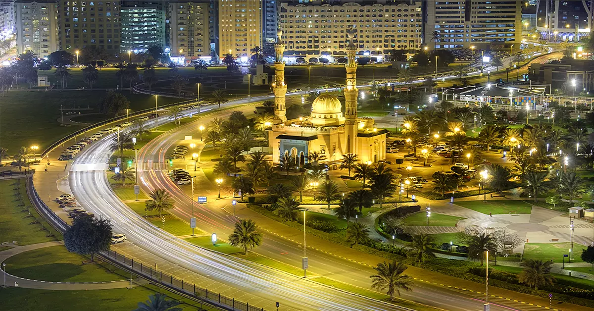 Al Taqwa Mosque in Sharjah