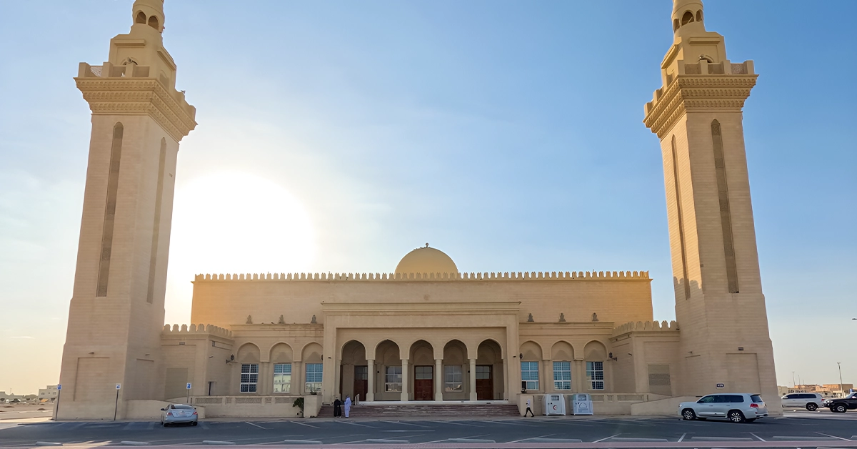 a mosque in Al Shamkha