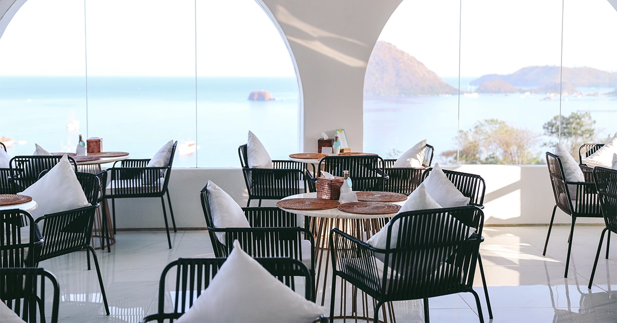 Beautiful Cafe Near Beach