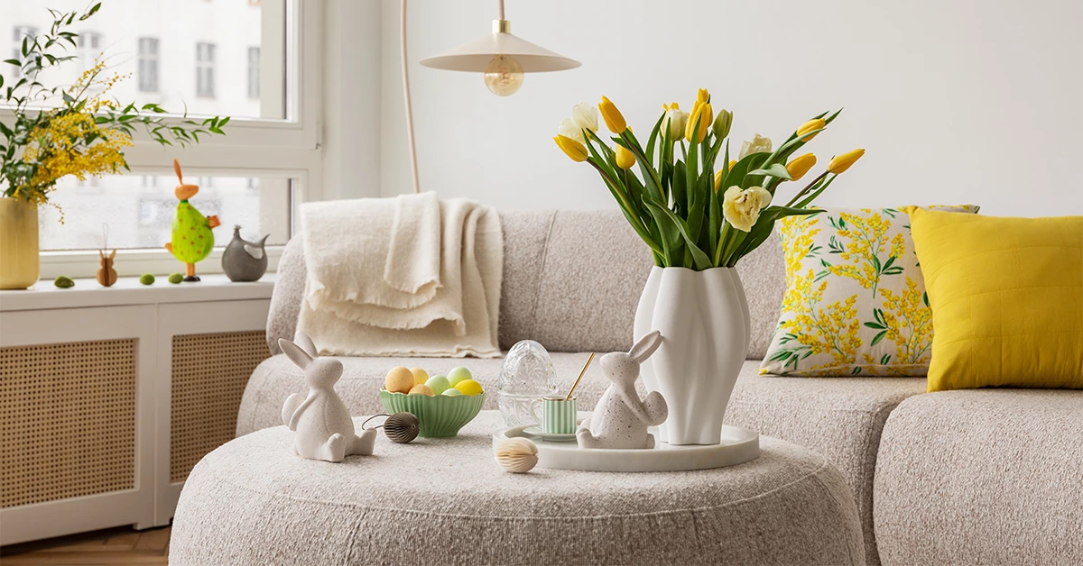 DIY Eid decorations using flowers
