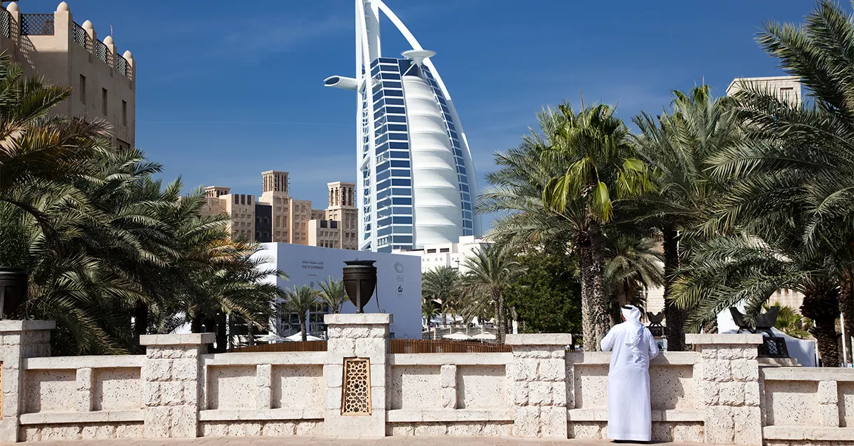 Jumeirah is a popular community for British expats in Dubai